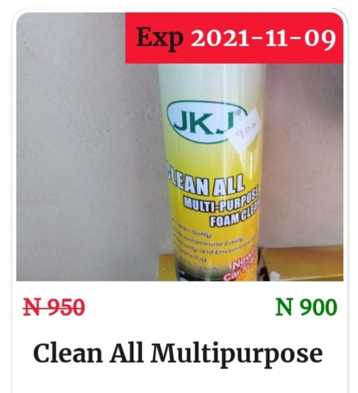 Multi Purpose Foam Cleaner For Surfaces
