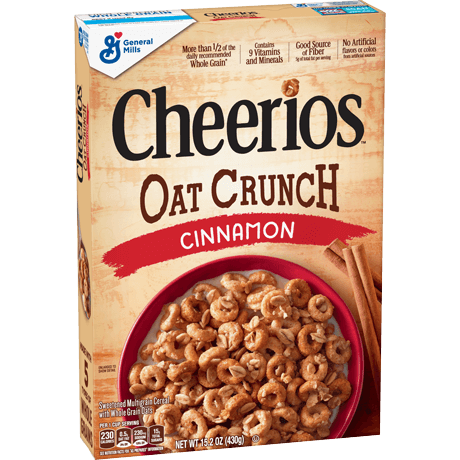 cheerios oat crunch cinnamon at heb