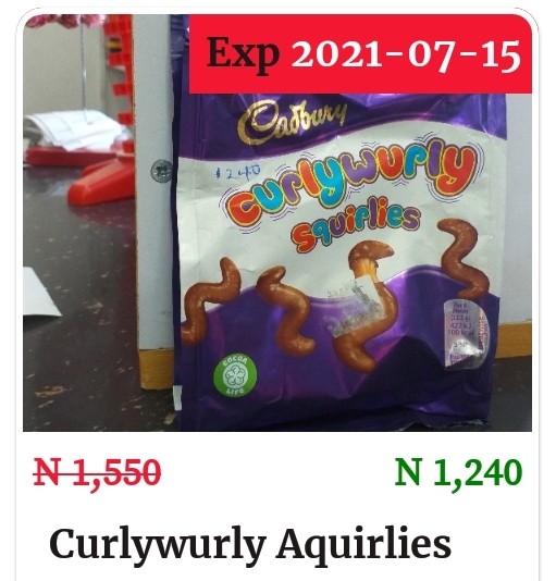 Curlywurly Acquirlies - Milk Chocolate Shaped Like A Snake