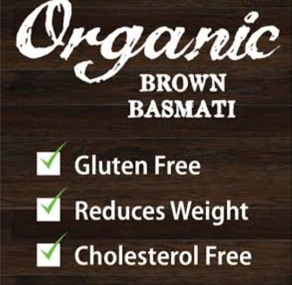 Brown Basmati Rice - low carb, gluten free, cholesterol free & tasty rice !