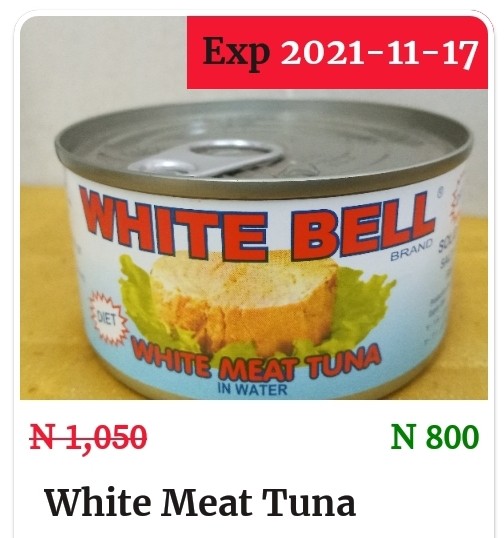 White Meat Tuna- specially canned in water for you!