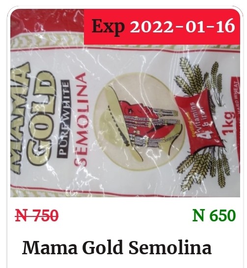 Semolina- discount on the most nourishing part of durum wheat!